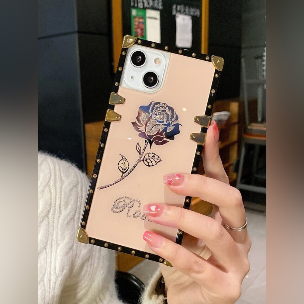 Rose Pattern Phone Case